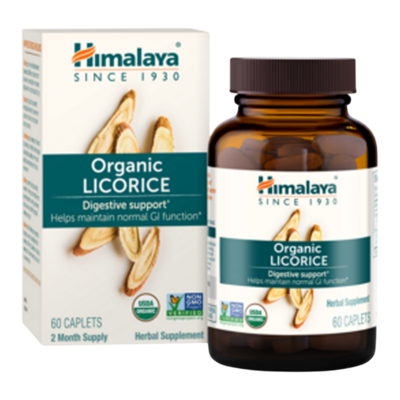 Organic Licorice 60 caplets