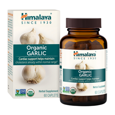 Organic Garlic 60 caplets