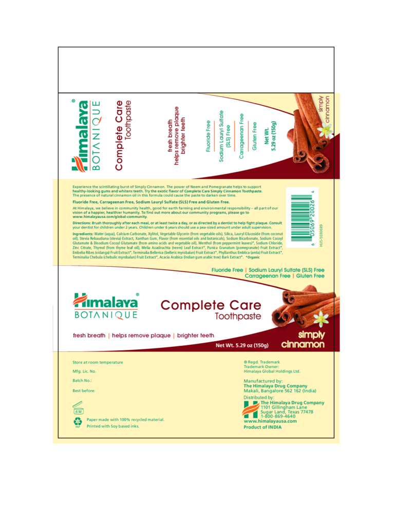 Product image for Complete Care Toothpaste Cinnamon.