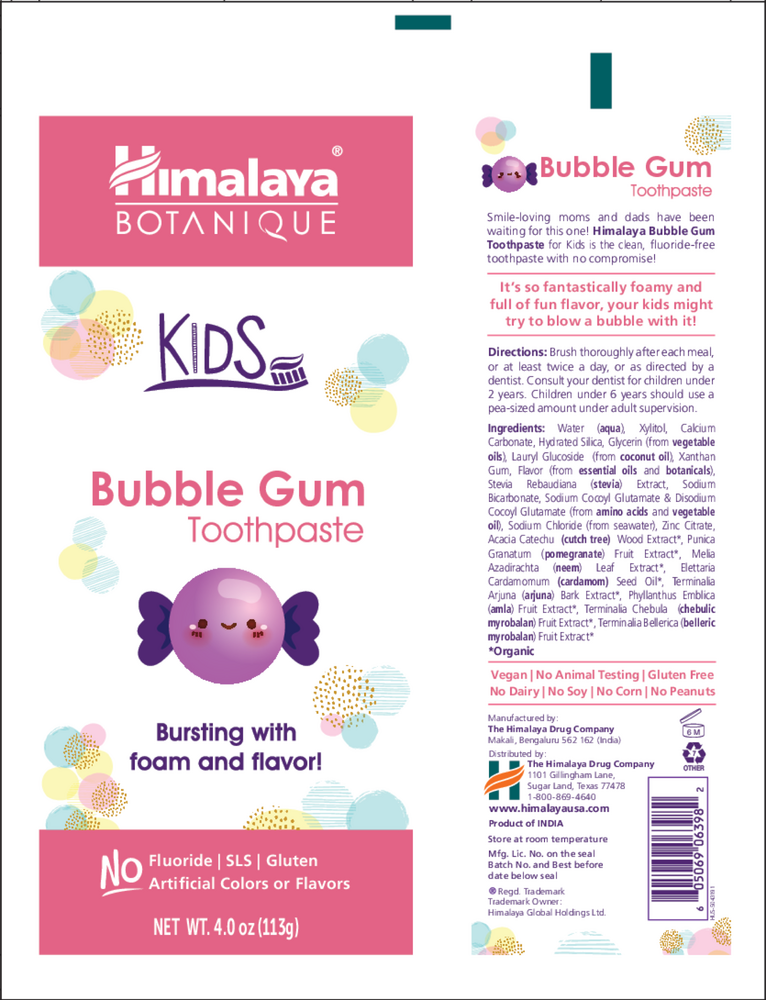 Product image for Kids Toothpaste Bubble Gum.