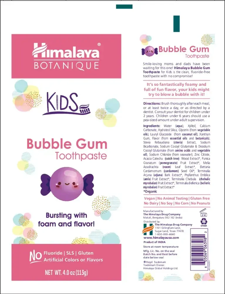 Product image for Kids Toothpaste Bubble Gum.