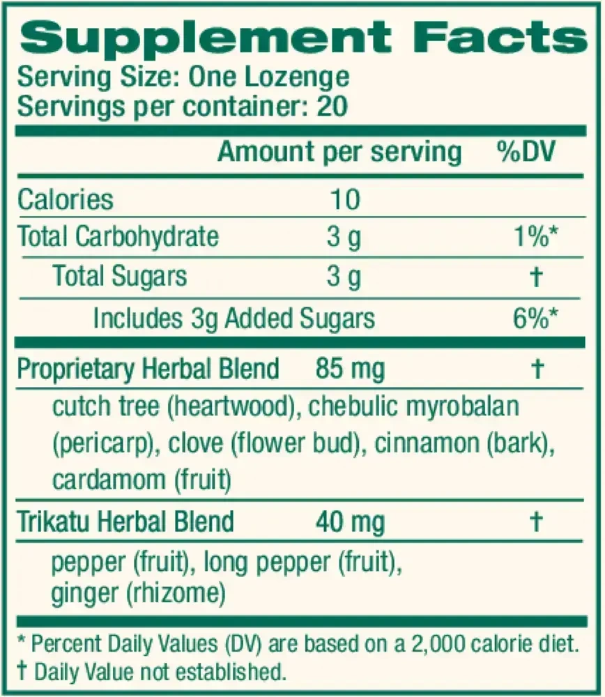 Product image for Koflet Lozenges Vanilla Chai.