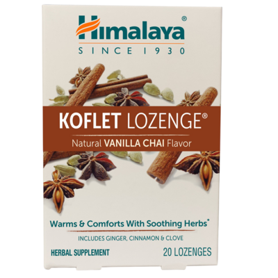 Koflet Lozenges Vanilla Chai 20 lozenges