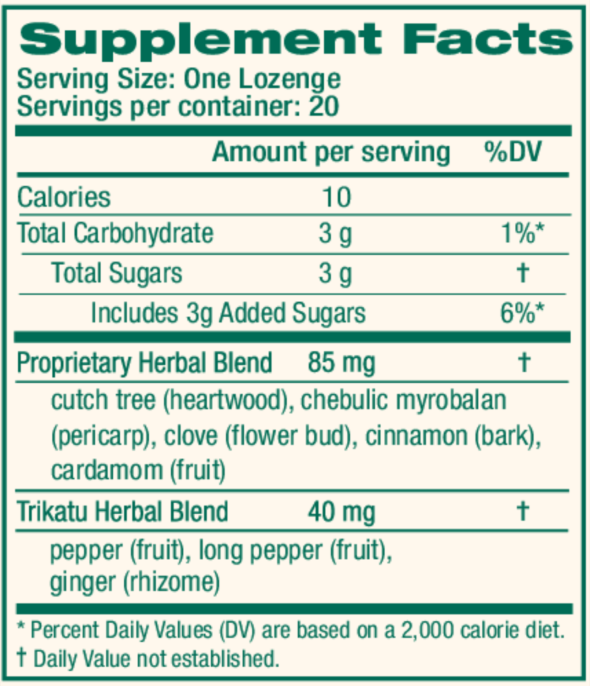 Product image for Koflet Lozenges Orange Cardamom.