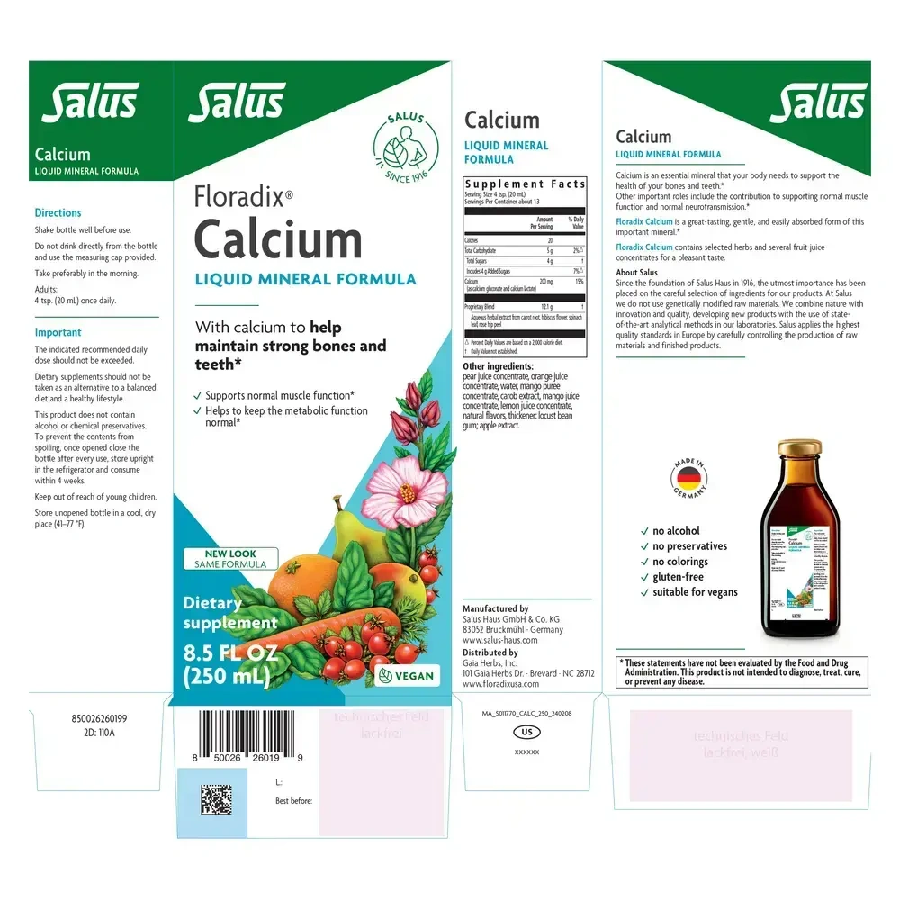 Product image for Calcium Liquid.