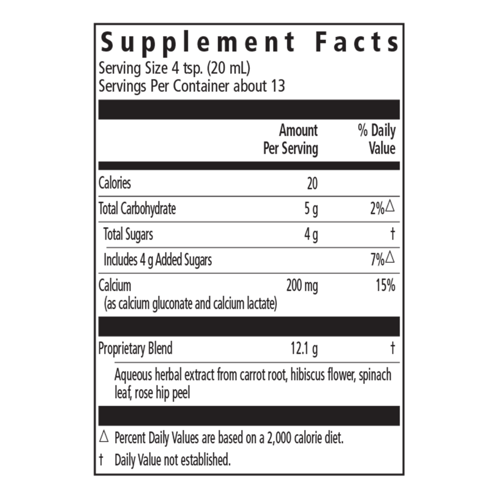 Product image for Calcium Liquid.