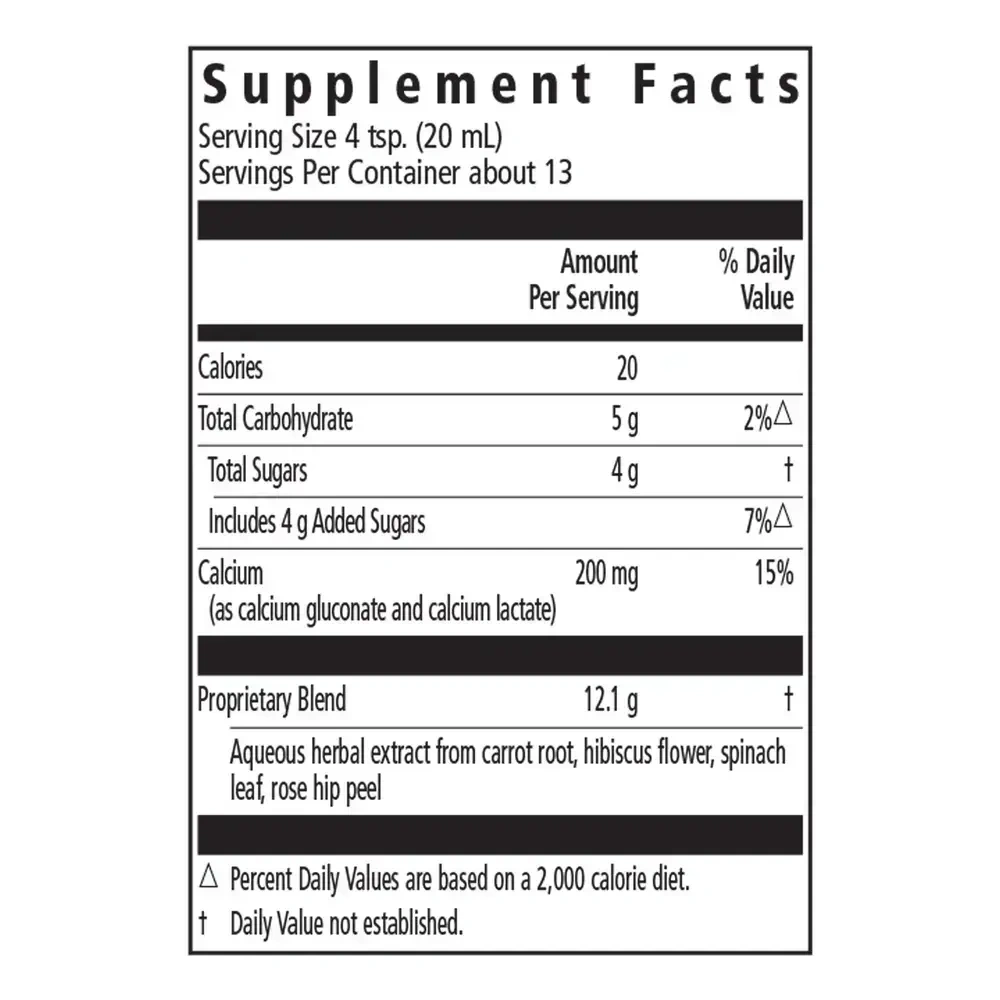 Product image for Calcium Liquid.