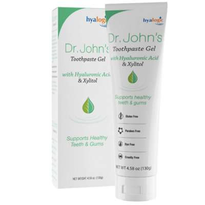 Dr. John's Toothpaste Gel w/ HA 4.58 Ounces