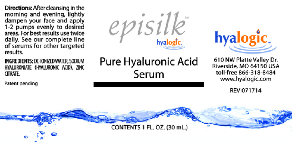 Product image for Pure Hyaluronic Acid Serum.