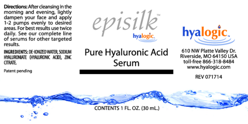Product image for Pure Hyaluronic Acid Serum.