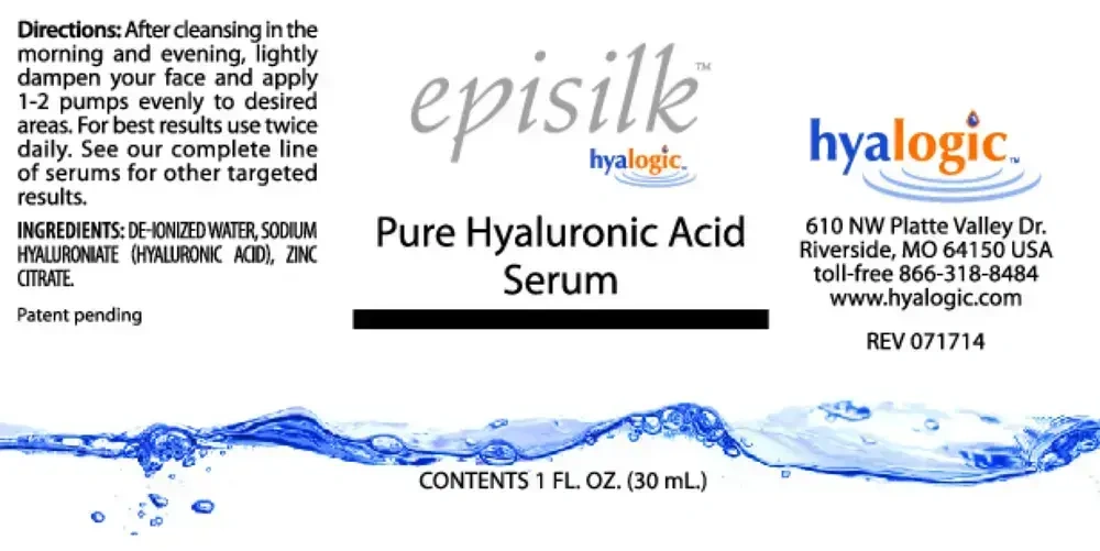 Product image for Pure Hyaluronic Acid Serum.