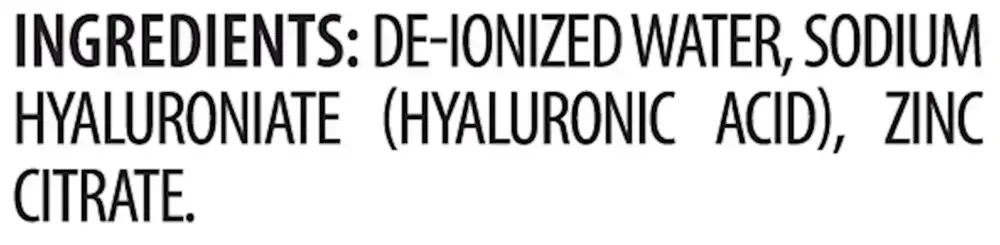 Product image for Pure Hyaluronic Acid Serum.