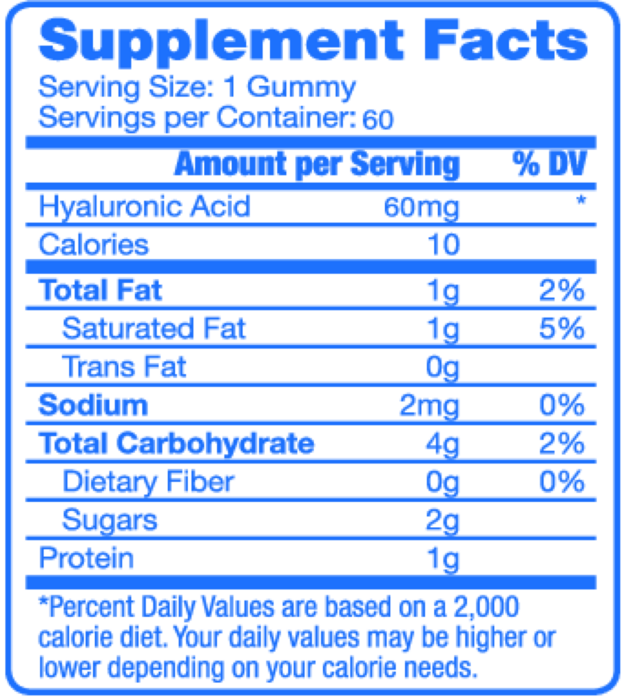 Product image for HA Gummy.