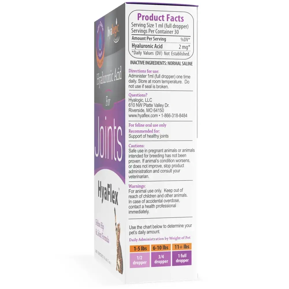 Product image for Hyaflex Liquid HA for Cats.