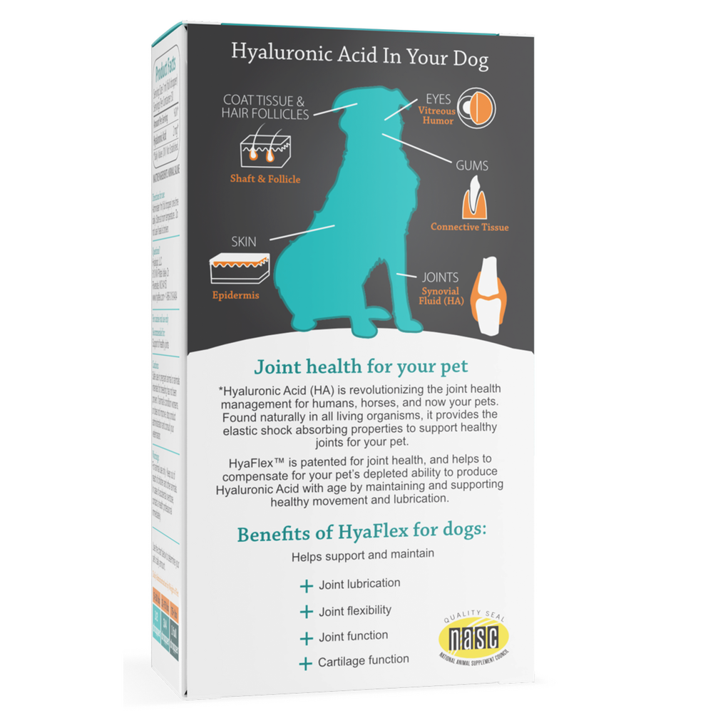 Product image for Hyaflex Liquid HA for Dogs.