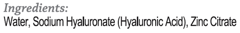 Product image for Pure Hyaluronic Acid Serum.