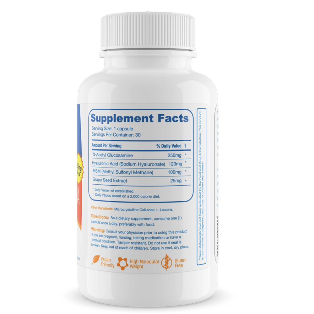 Product image for HA Capsule – Hyaluronic Acid + MSM + NAG.