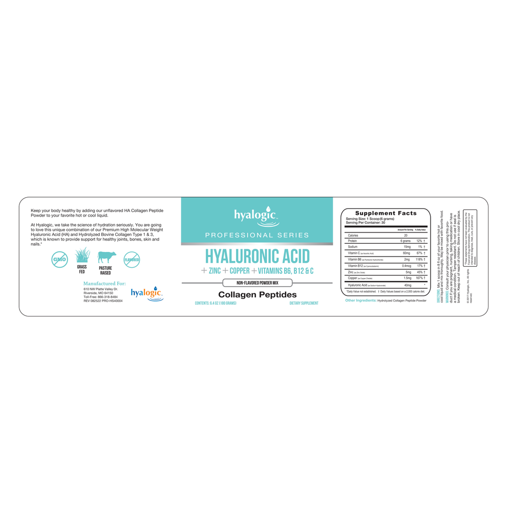 Product image for HA Collagen Peptide.