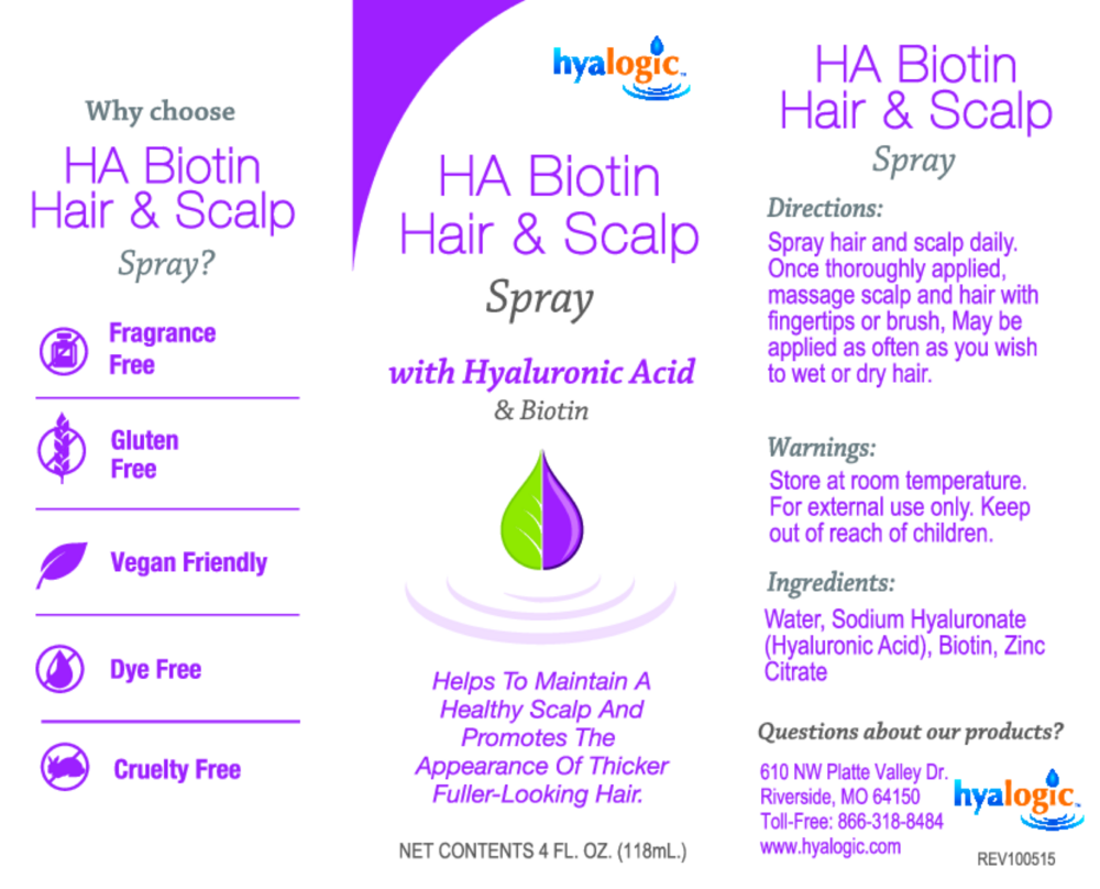 Product image for HA Biotin Hair &amp; Scalp Spray.