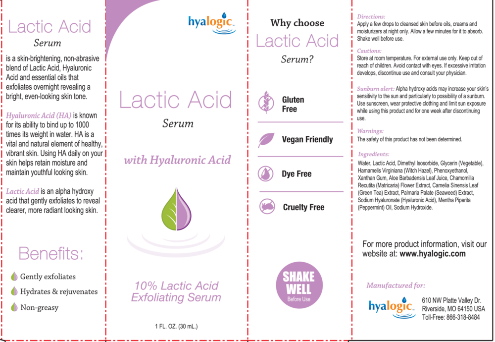 Product image for Lactic Acid Exfoliating Serum.