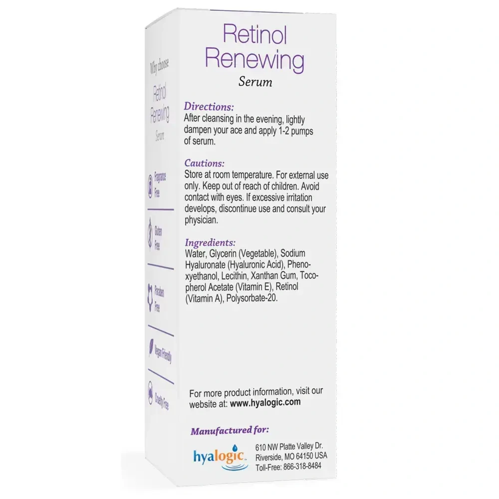 Product image for Retinol Renewing Serum.