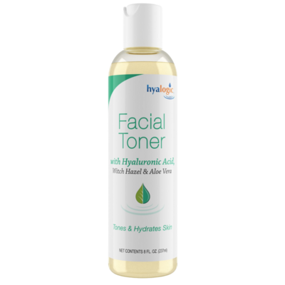 Facial Toner with HA 8 Ounces