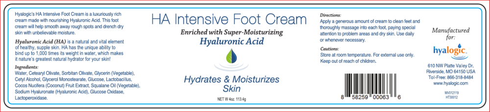 Product image for HA Intensive Foot Cream.