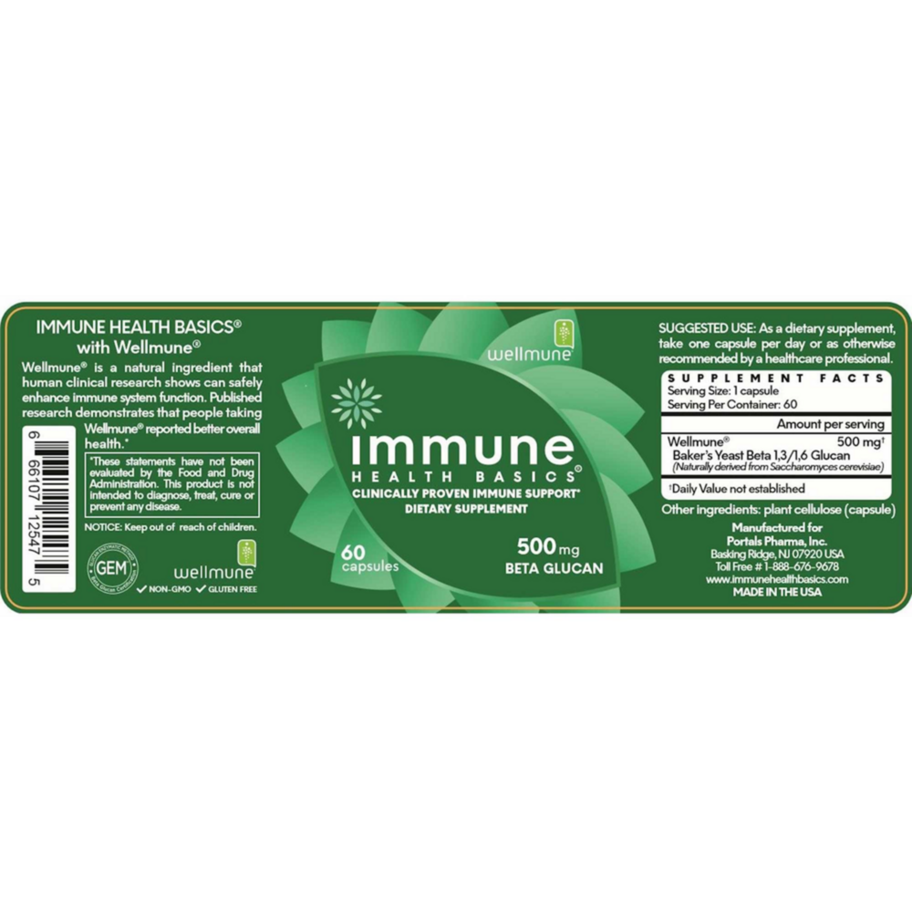 Product image for Immune Health Basics 500mg.