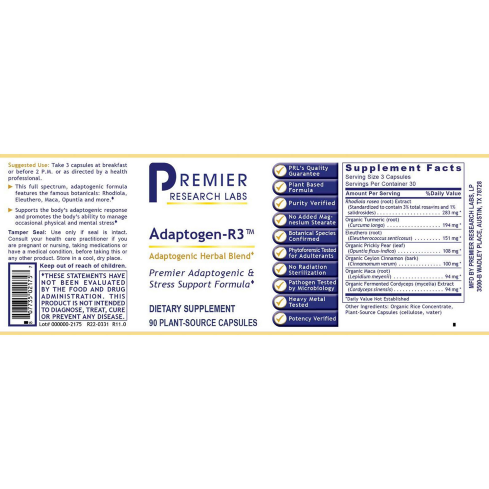 Product image for Adaptogen-R3™.