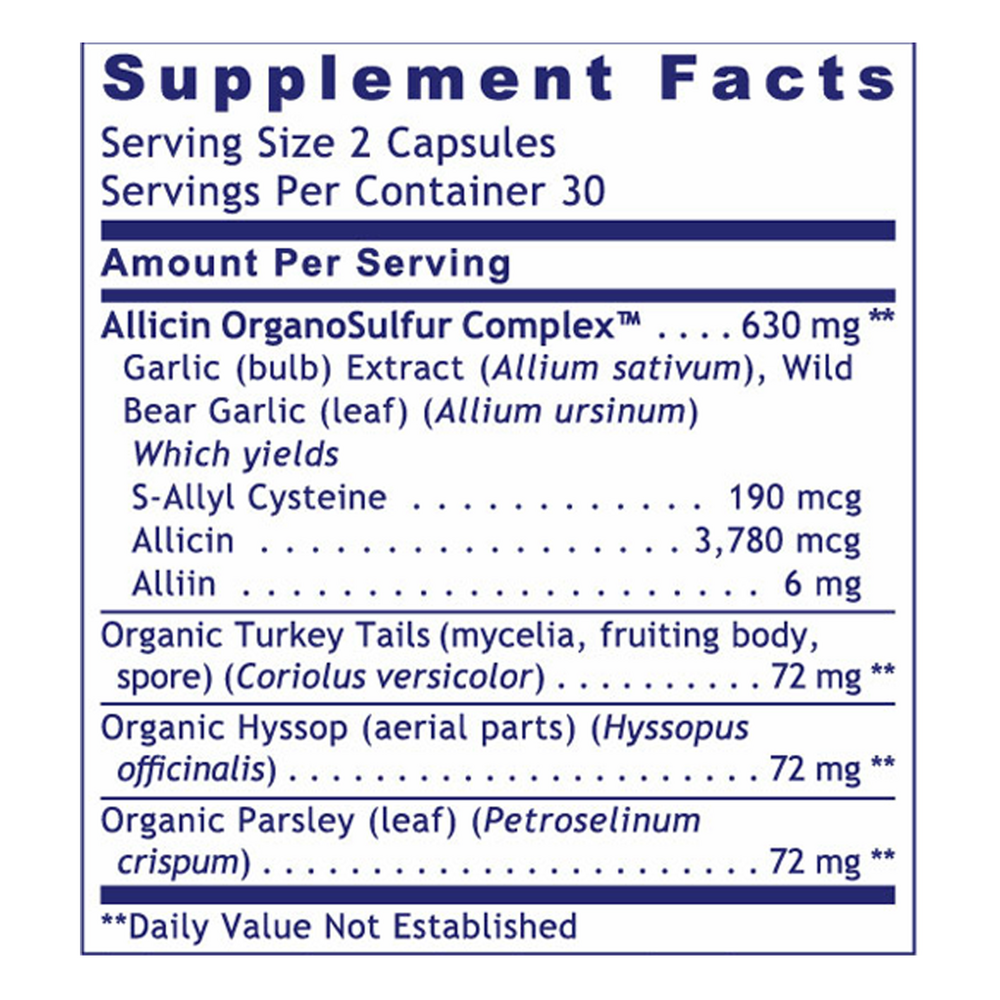 Product image for Allicidin.