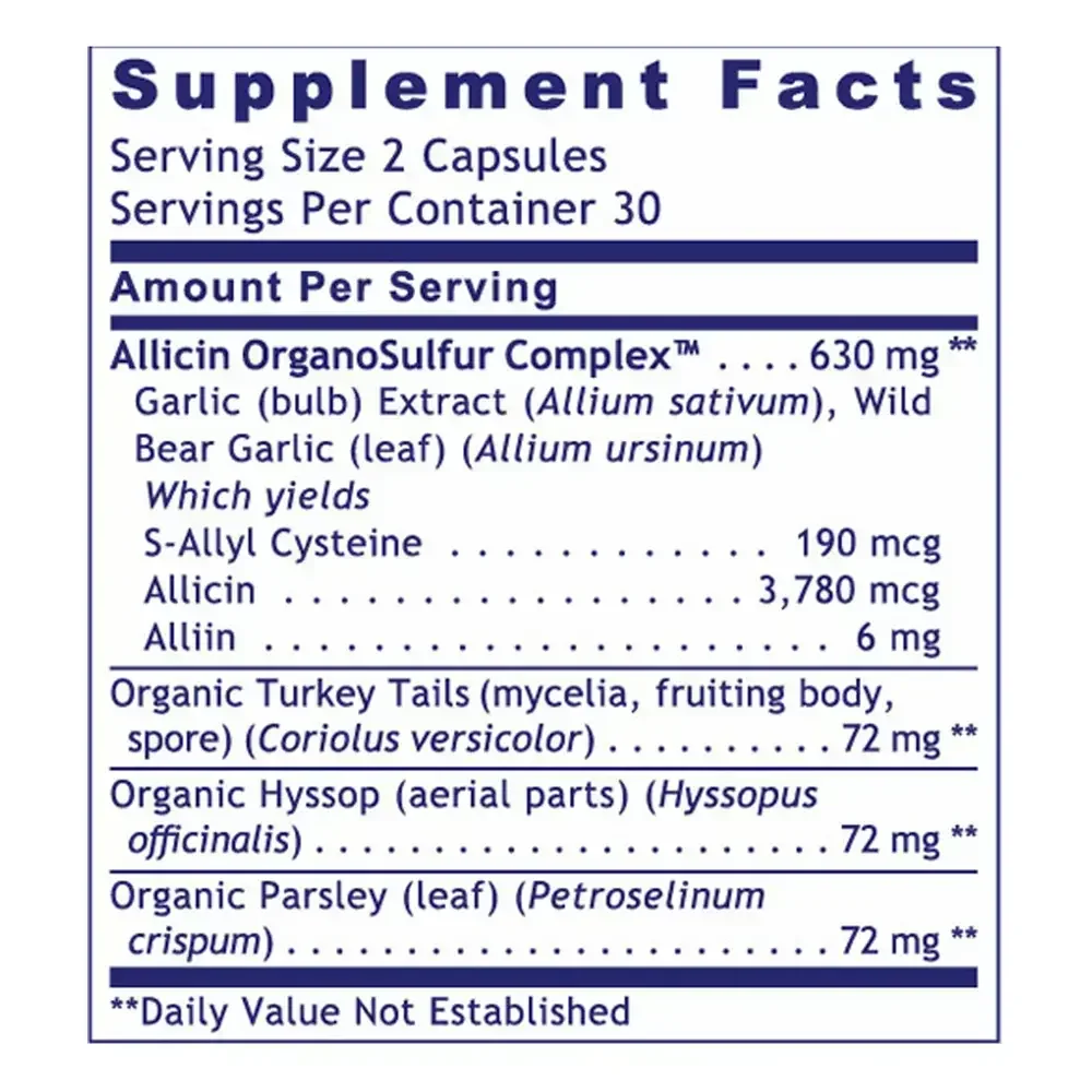 Product image for Allicidin.