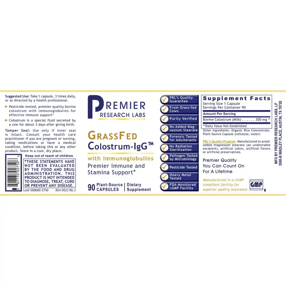 Product image for Colostrum-IgG™ (Caps).