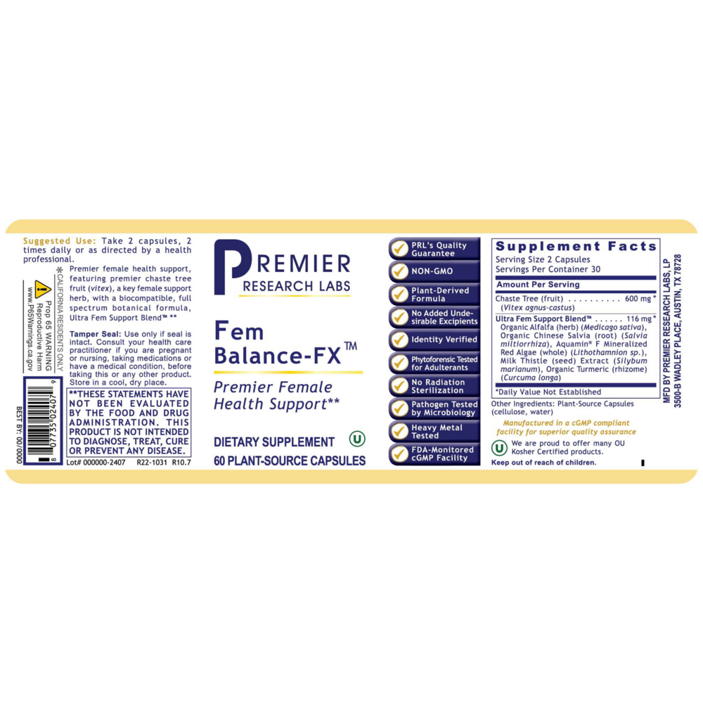 Product image for Fem Balance-FX.