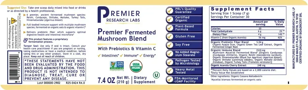 Product image for Premier Fermented Mushroom.