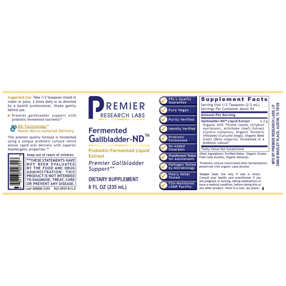 Product image for Fermented Gallbladder-ND™.