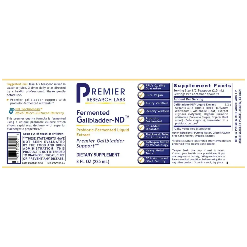 Product image for Fermented Gallbladder-ND™.