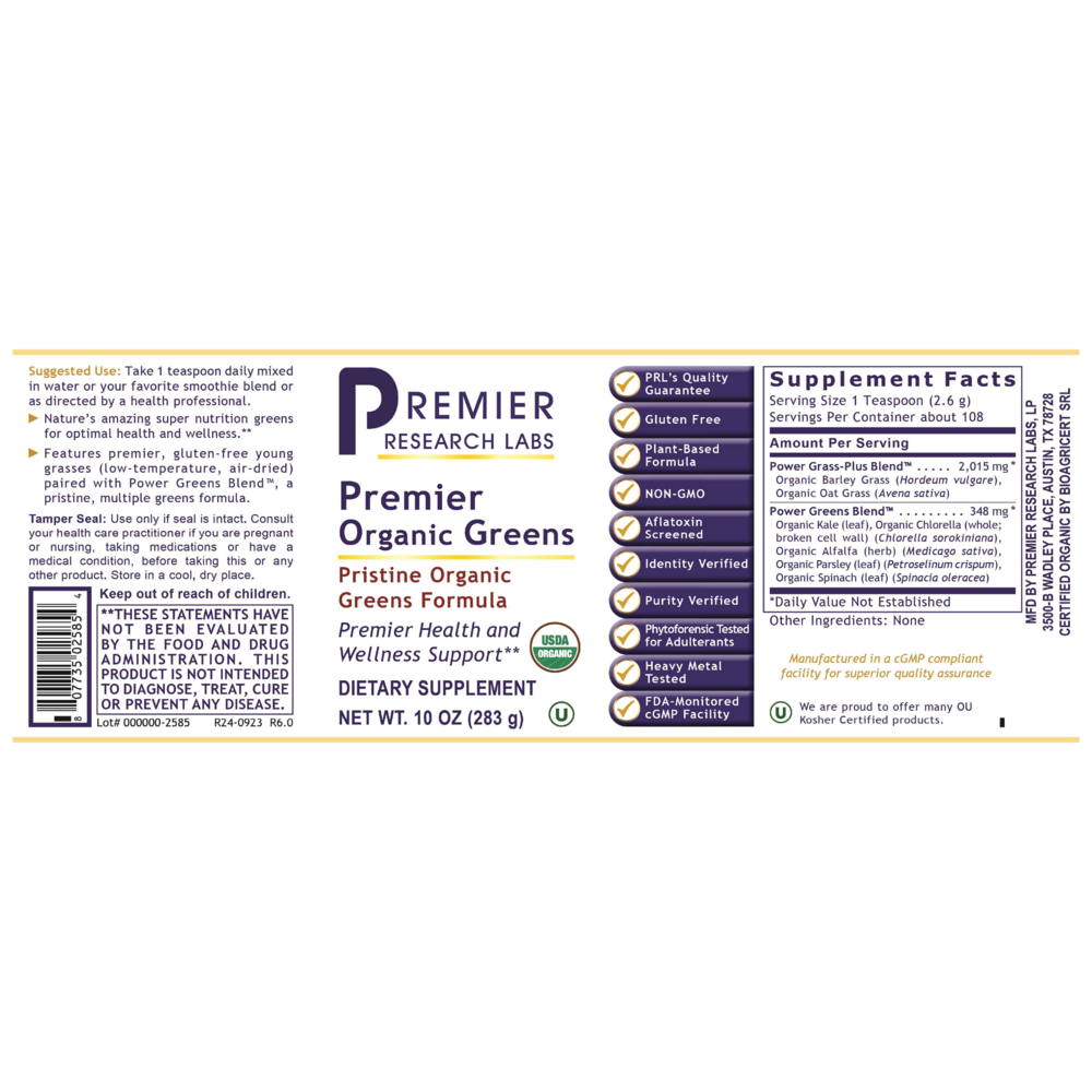 Product image for Premier Greens.