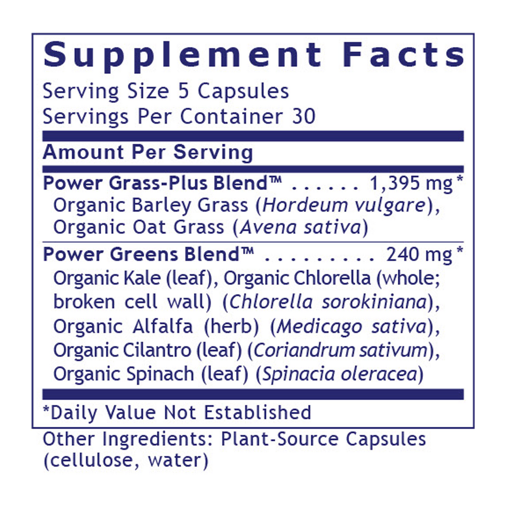 Product image for Premier Greens Caps.