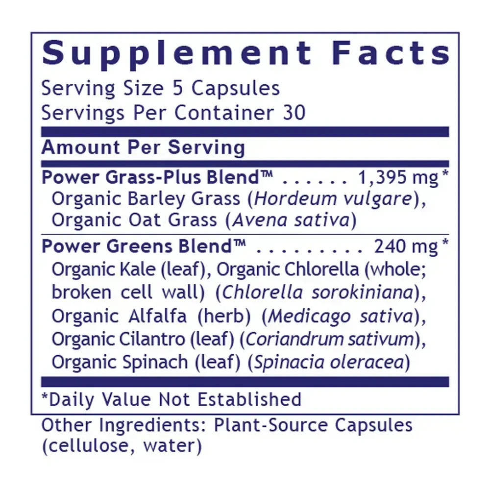Product image for Premier Greens Caps.