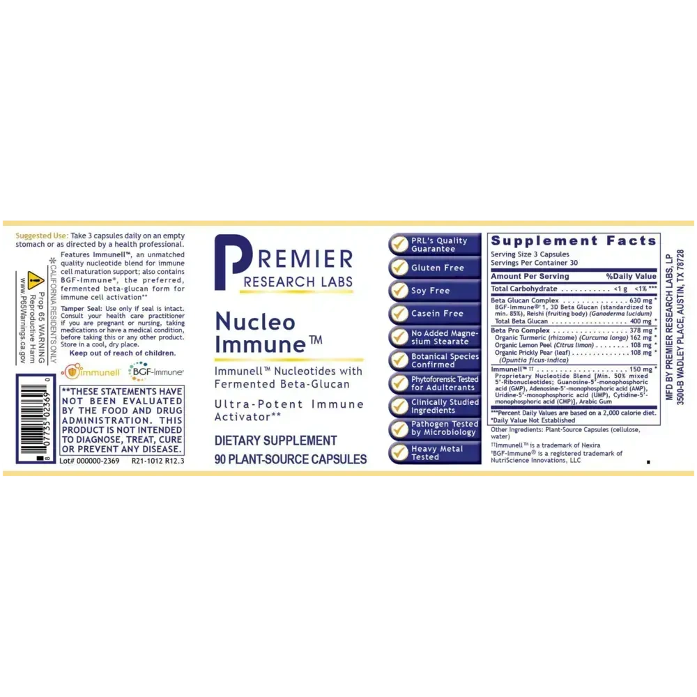 Product image for Nucleo Immune.