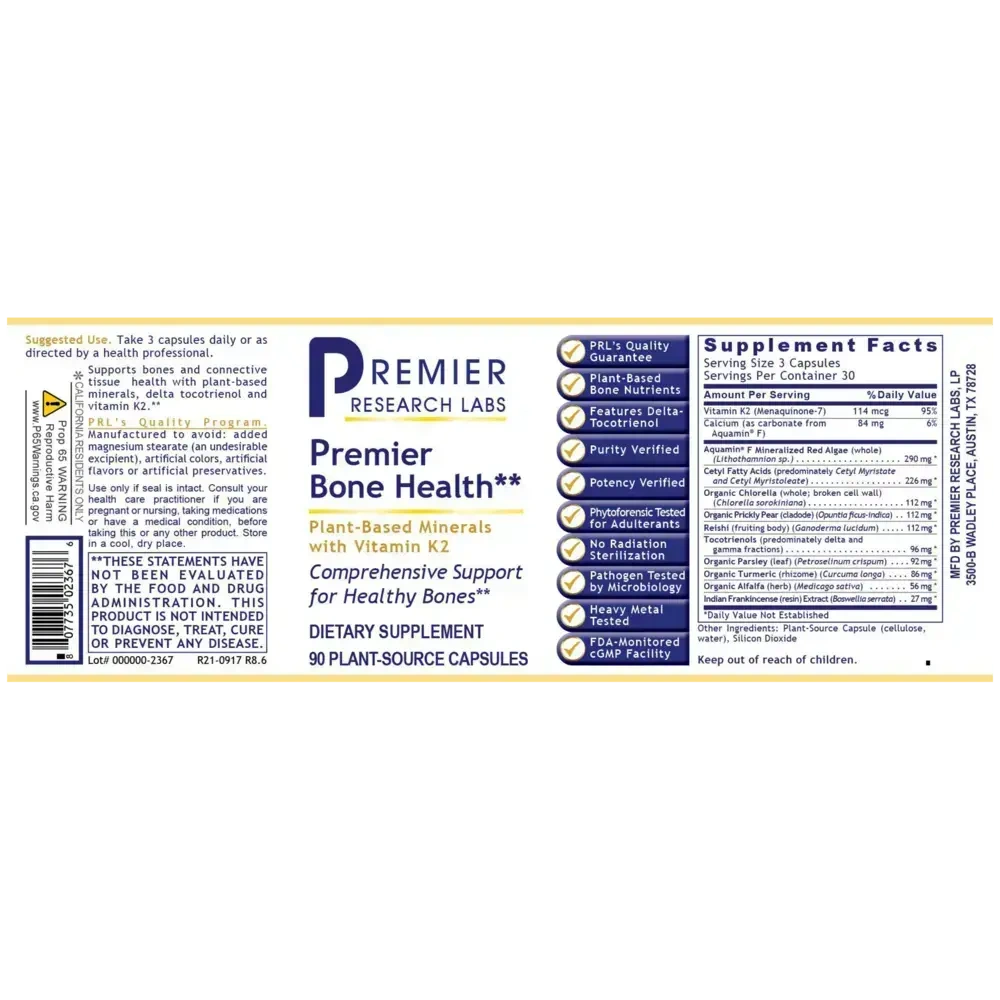 Product image for Premier Bone Health.
