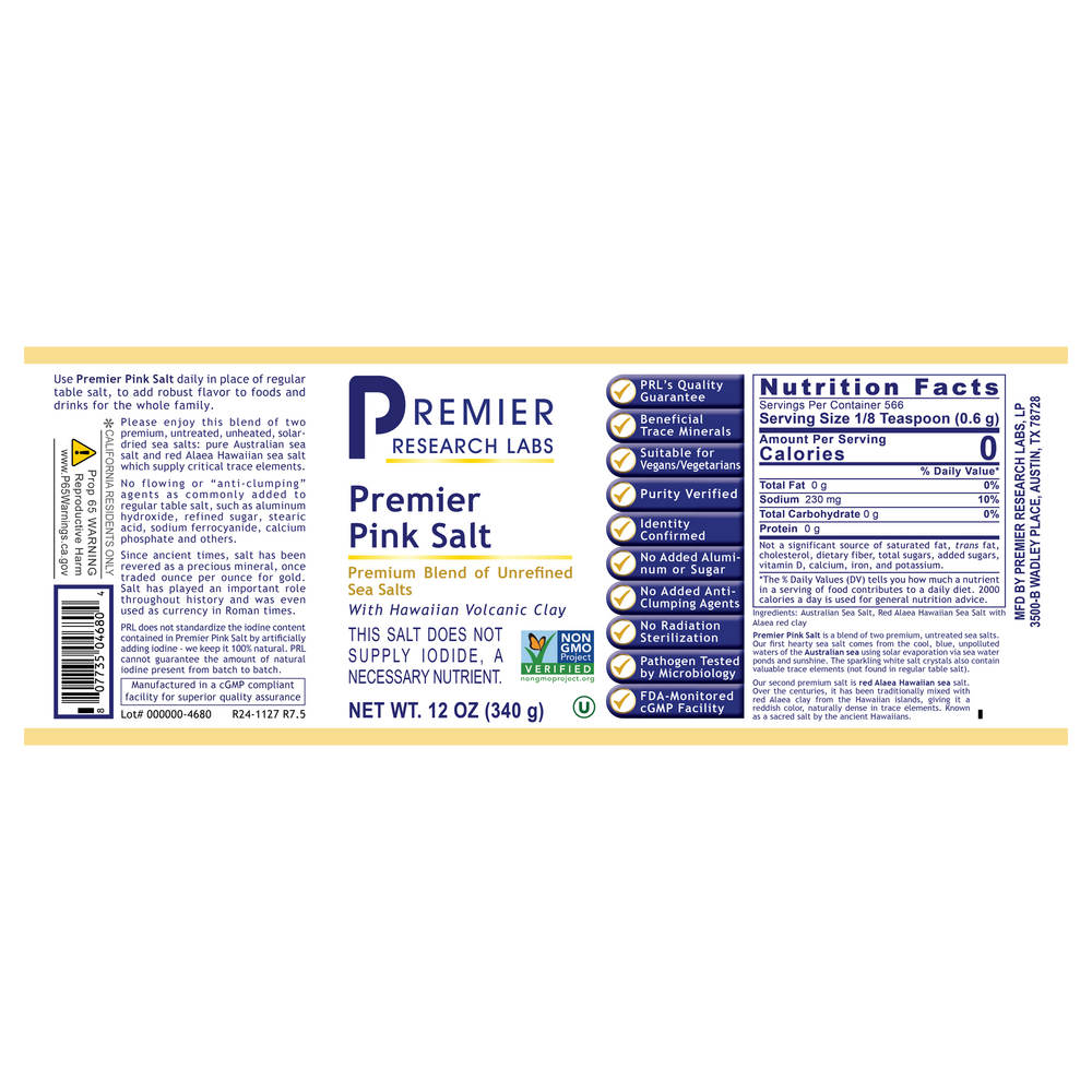 Product image for Premier Pink Salt.
