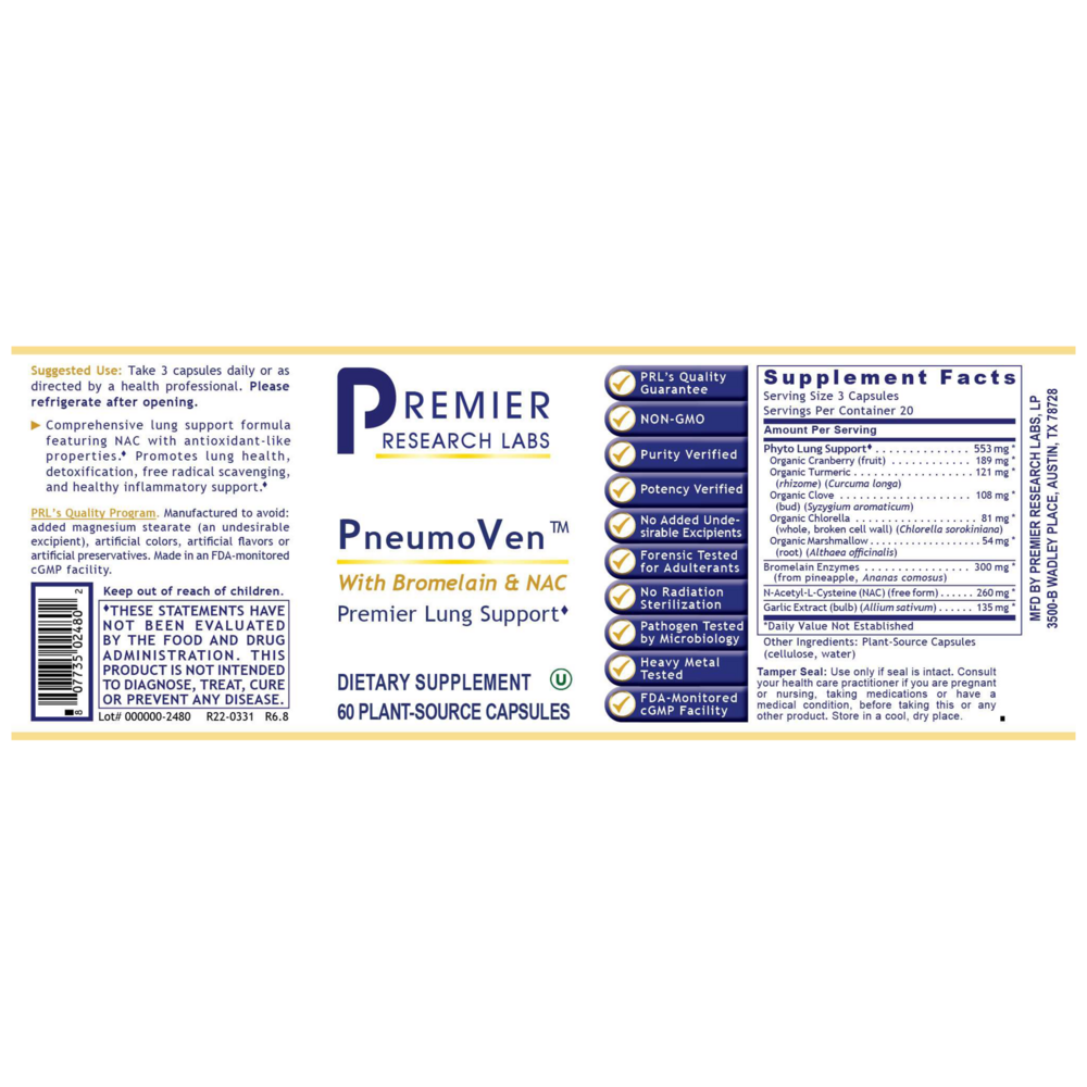 Product image for PneumoVen.