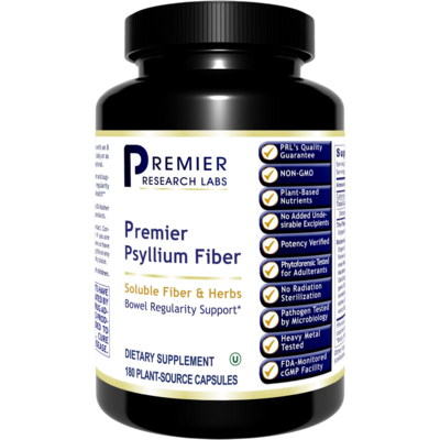 Premier Psyllium Fiber (180 capsules) Product image for Premier Psyllium Fiber (180 capsules). Discontinued.