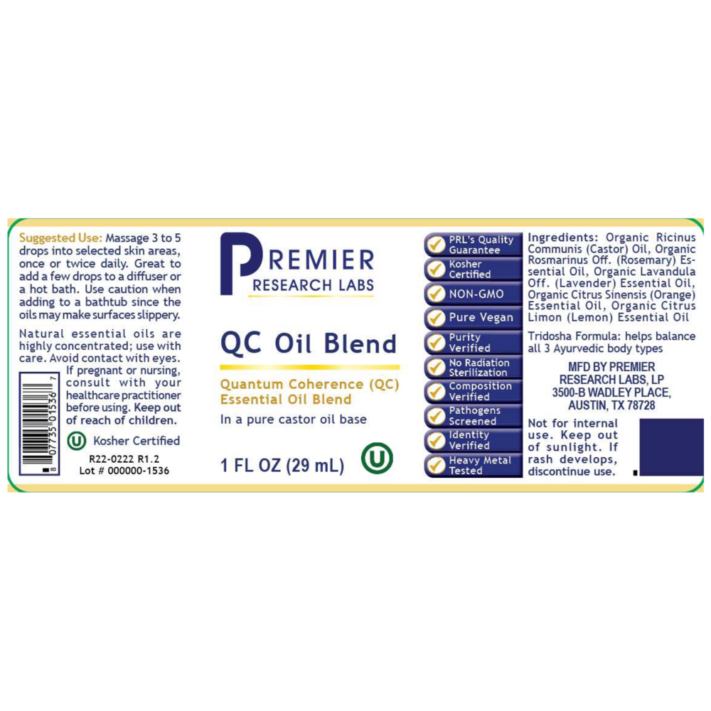 Product image for QC Oil Blend.