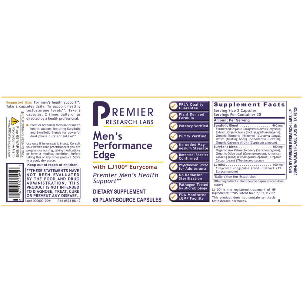 Product image for Men's Performance Edge.