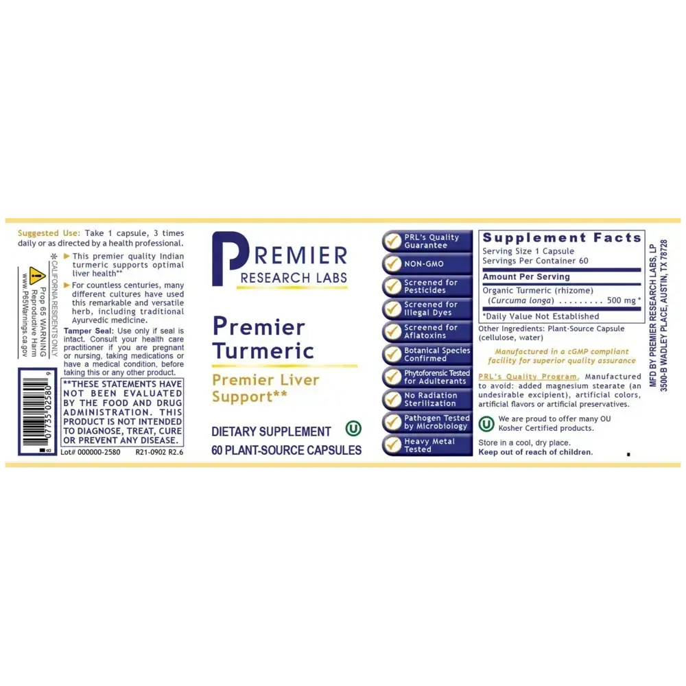 Product image for Premier Turmeric.