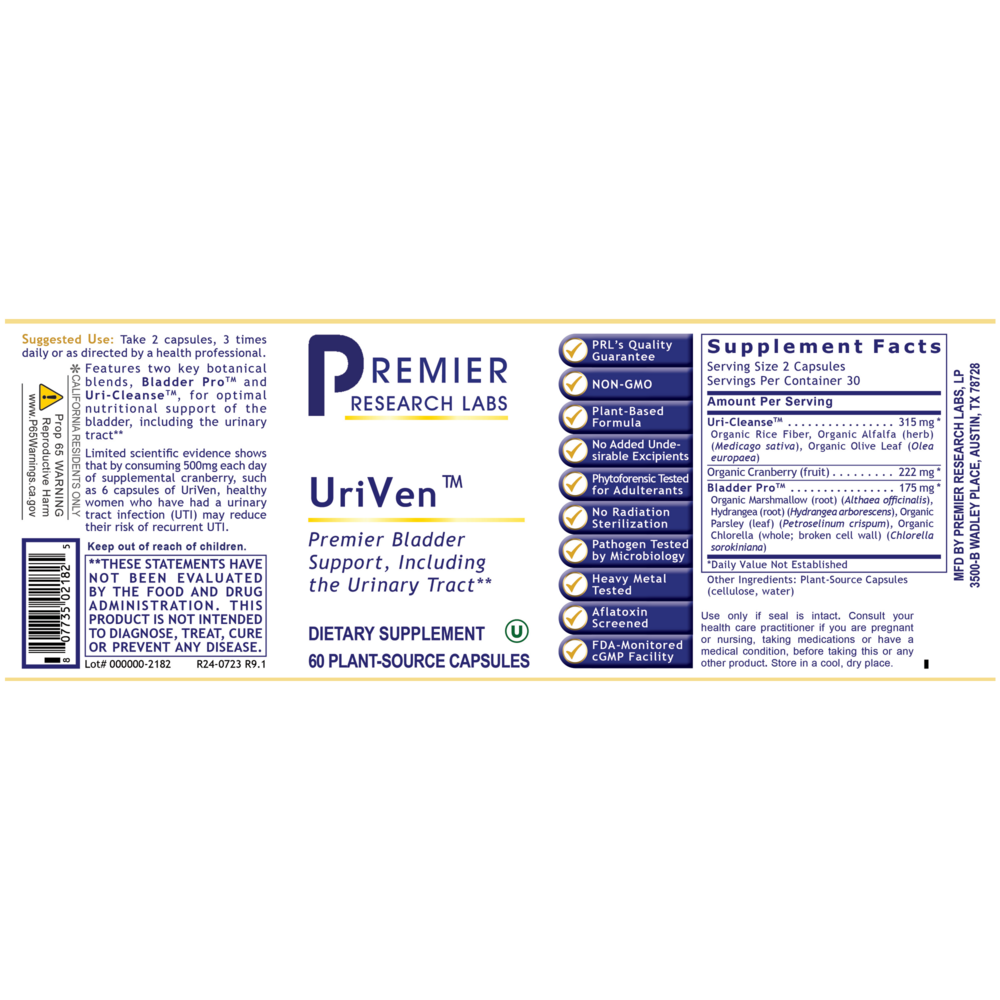 Product image for UriVen.