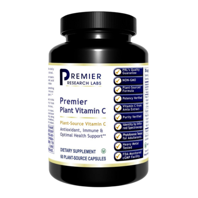 Premier Plant Vitamin C 60 capsules