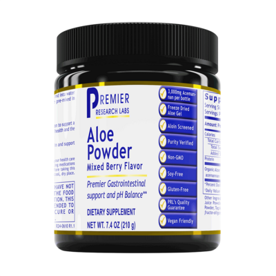 Premier Aloe Powder, Mixed Berry Flavor 210 Grams